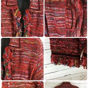 Size Large.  Tweed jacket,  EUC.